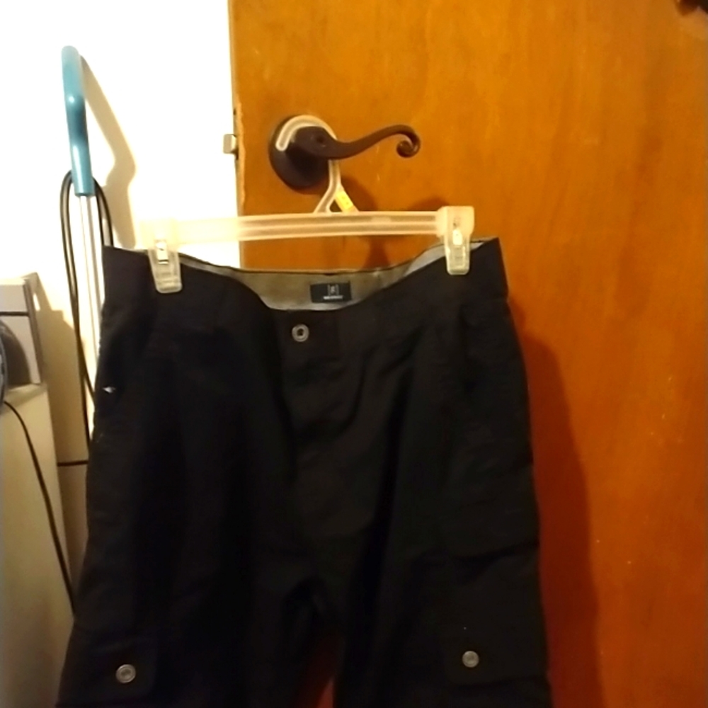 Size 34 black shorts